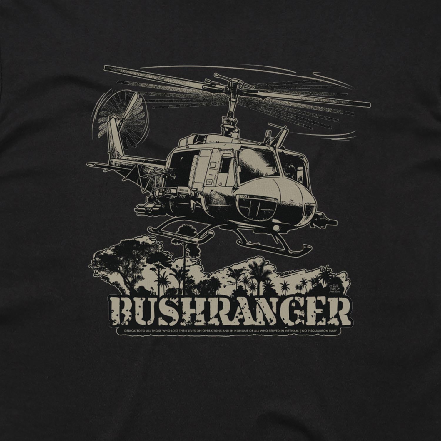 The Bushranger t-shirt cotton t-shirt