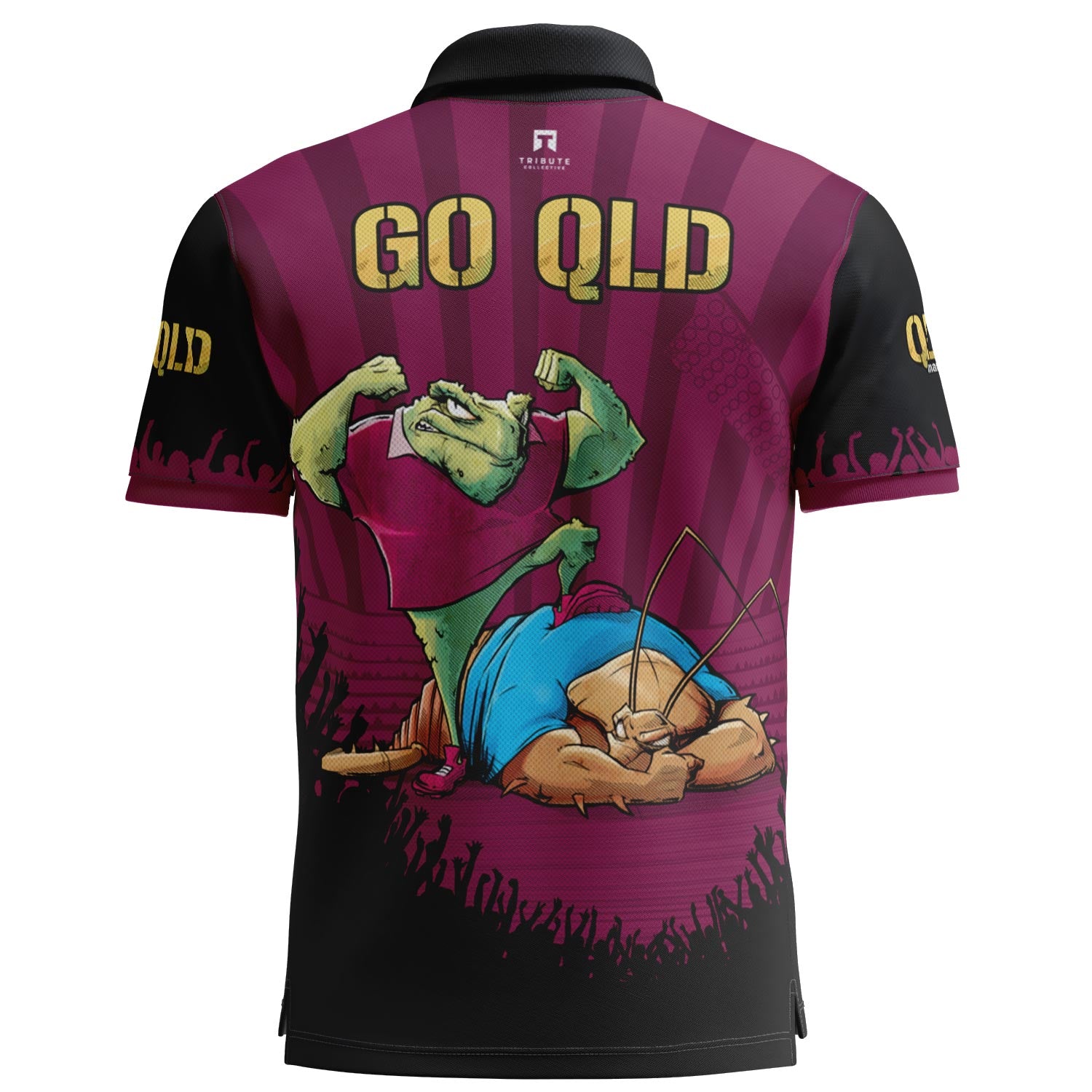 GO QLD polo with pocket