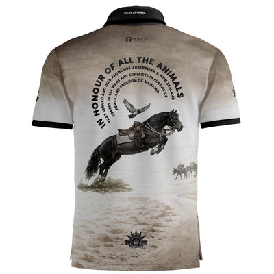 Animals In Military polo with pocket