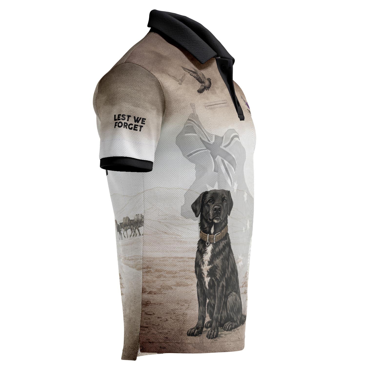 Animals In Military polo with pocket