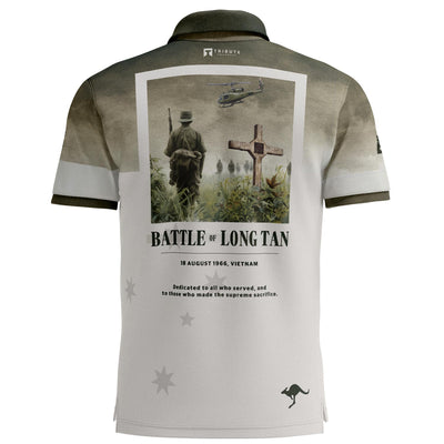 Battle Of Long Tan polo with pocket