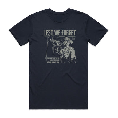 The Lone Bugler t-shirt cotton t-shirt