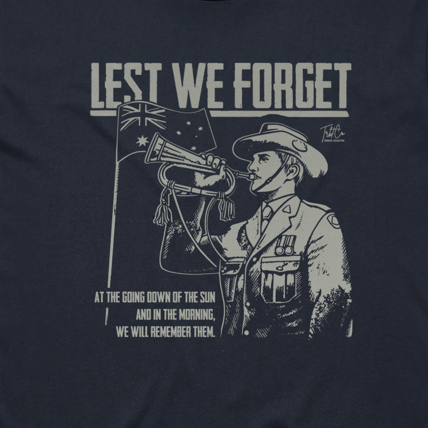 The Lone Bugler t-shirt cotton t-shirt