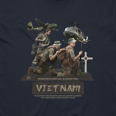 Battle Of Long Tan cotton t-shirt