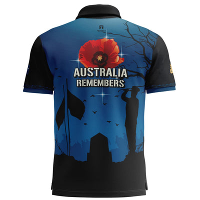 Australia Remembers polo with pocket
