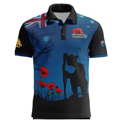 Australia Remembers polo with pocket